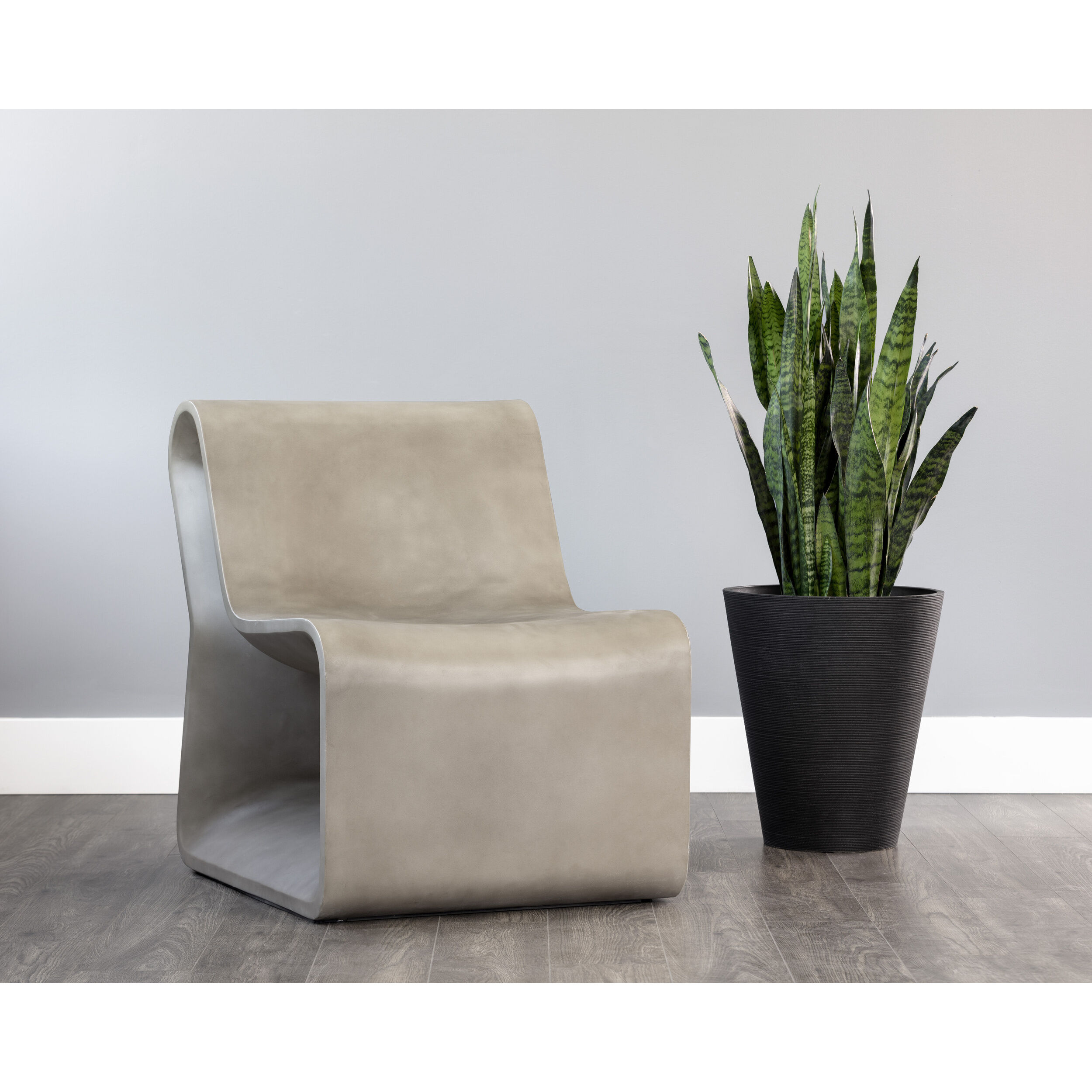 Odyssey Grey Outdoor Lounge Chair